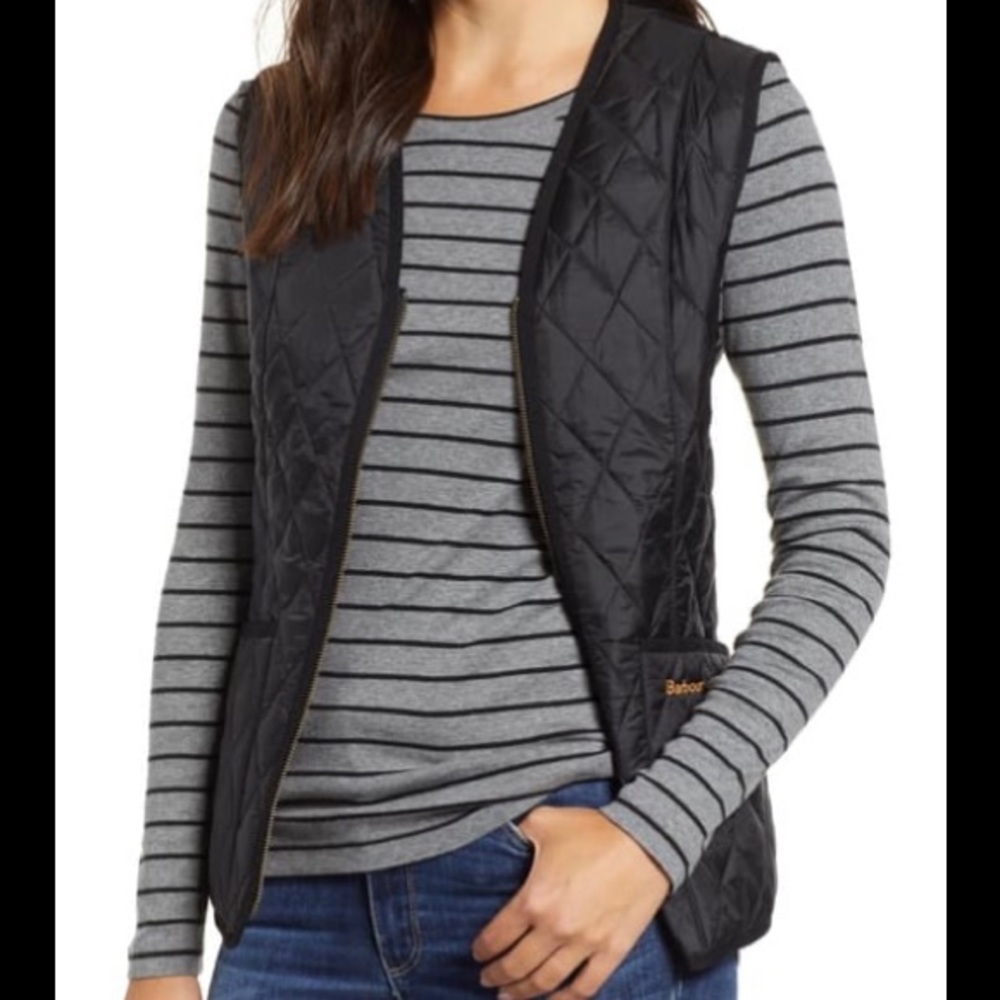 Barbour Betty Diamond Quilted Vest- NWOT